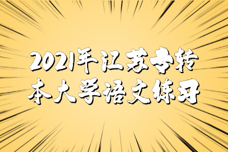 江苏专转本大学语文